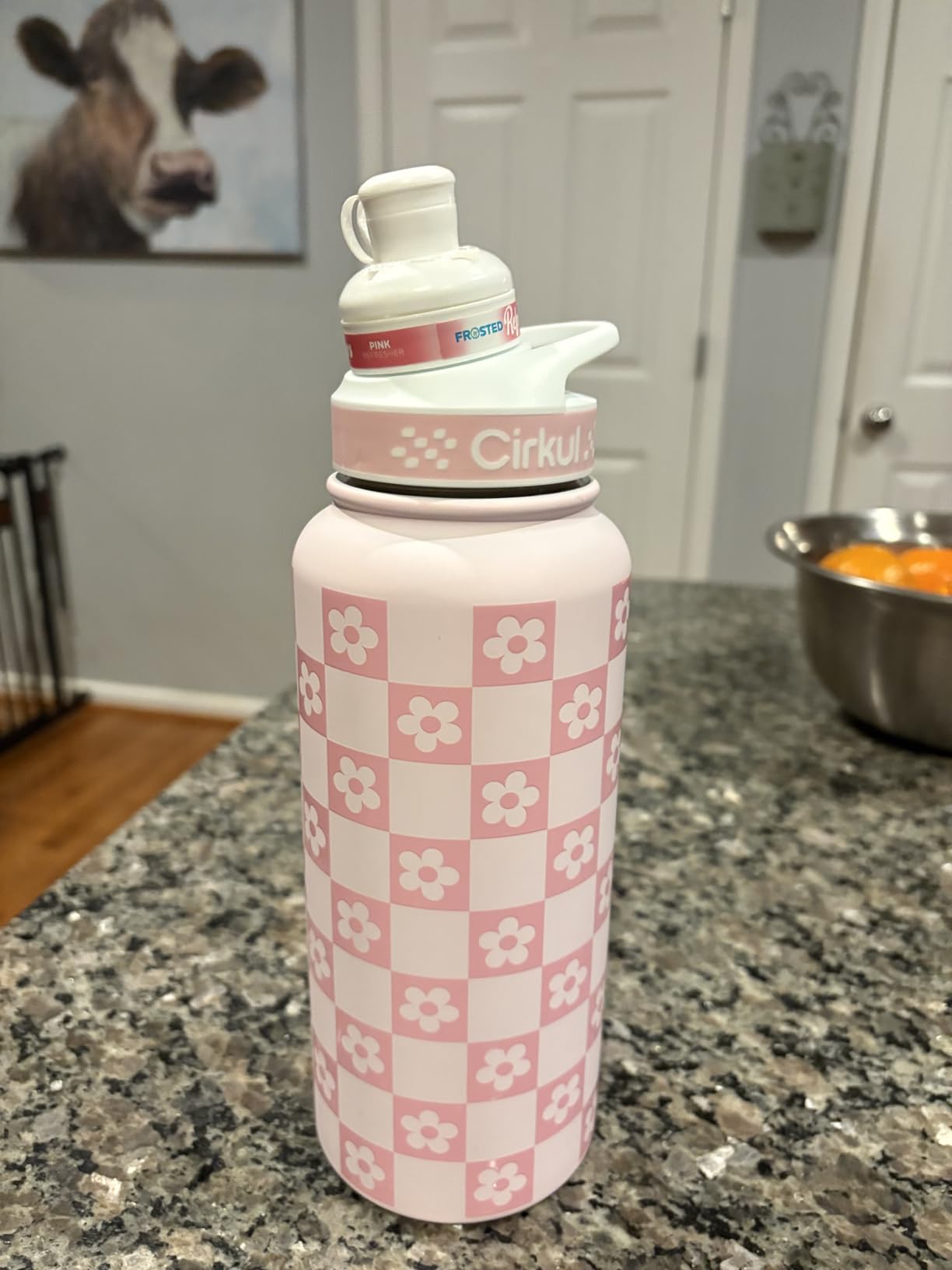 Nurse Water Bottle 32oz Stainless Steel Insulated with Lid, Nurse Gifts for Female Nurses, Medical Staff Inspiration Gifts for Nursing Students, Graduation Christmas Birthday Nurse Week customer photo 1