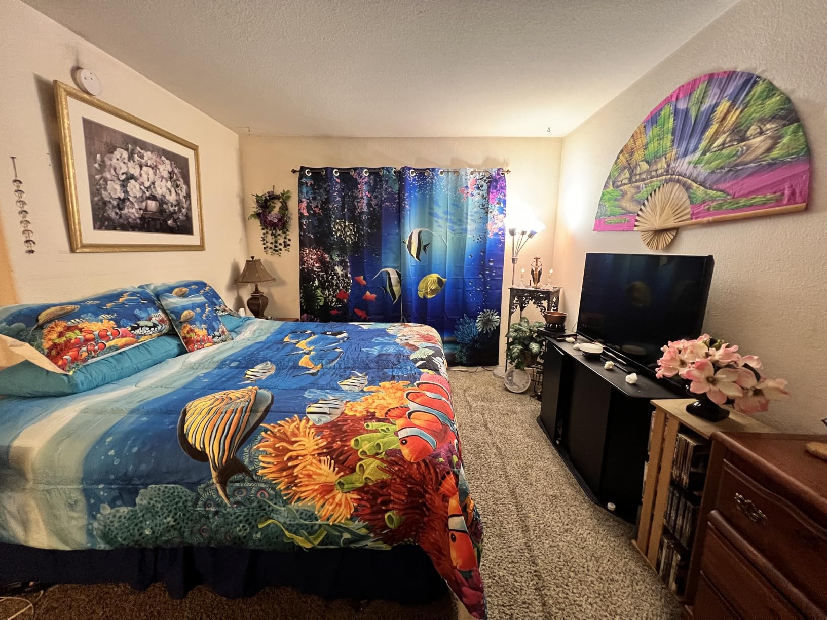 Bedding_Dreamer Lion King Comforter Set Black and Gold Bed in a Bag Golden Lion Bed Set Home Decor 8 Pcs Black Sheet Set Wild Animal Comforter Set with 1 Cushion Cover customer photo 1