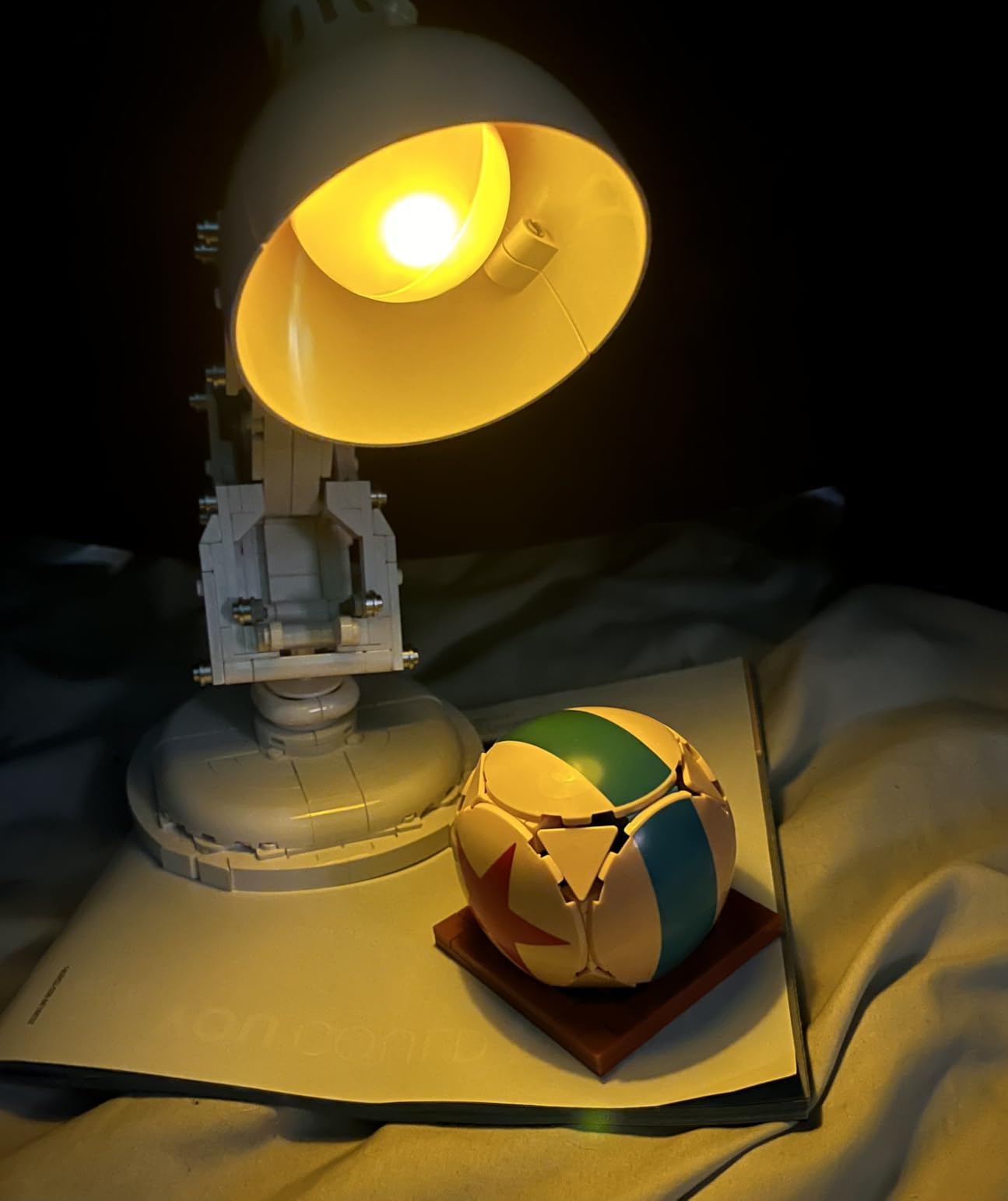 LEGO Ideas Disney Pixar Luxo Jr. - Room Decor and Building Set for Adults customer photo 2