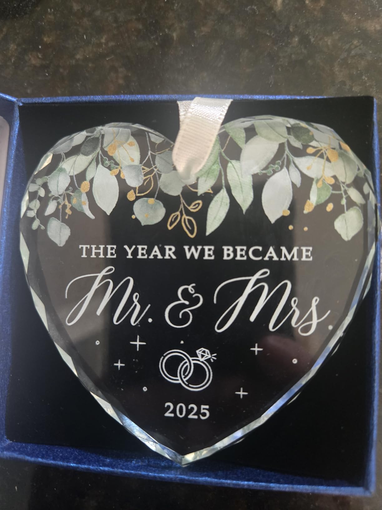 HEXMOZ New Home Gift Ideas - New Home Ornament 2026 | Best Housewarming Gifts 2026 for Owners, Couples, Men, Women - First House Ornament, Our First Christmas Ceramic Keepsake customer photo 1