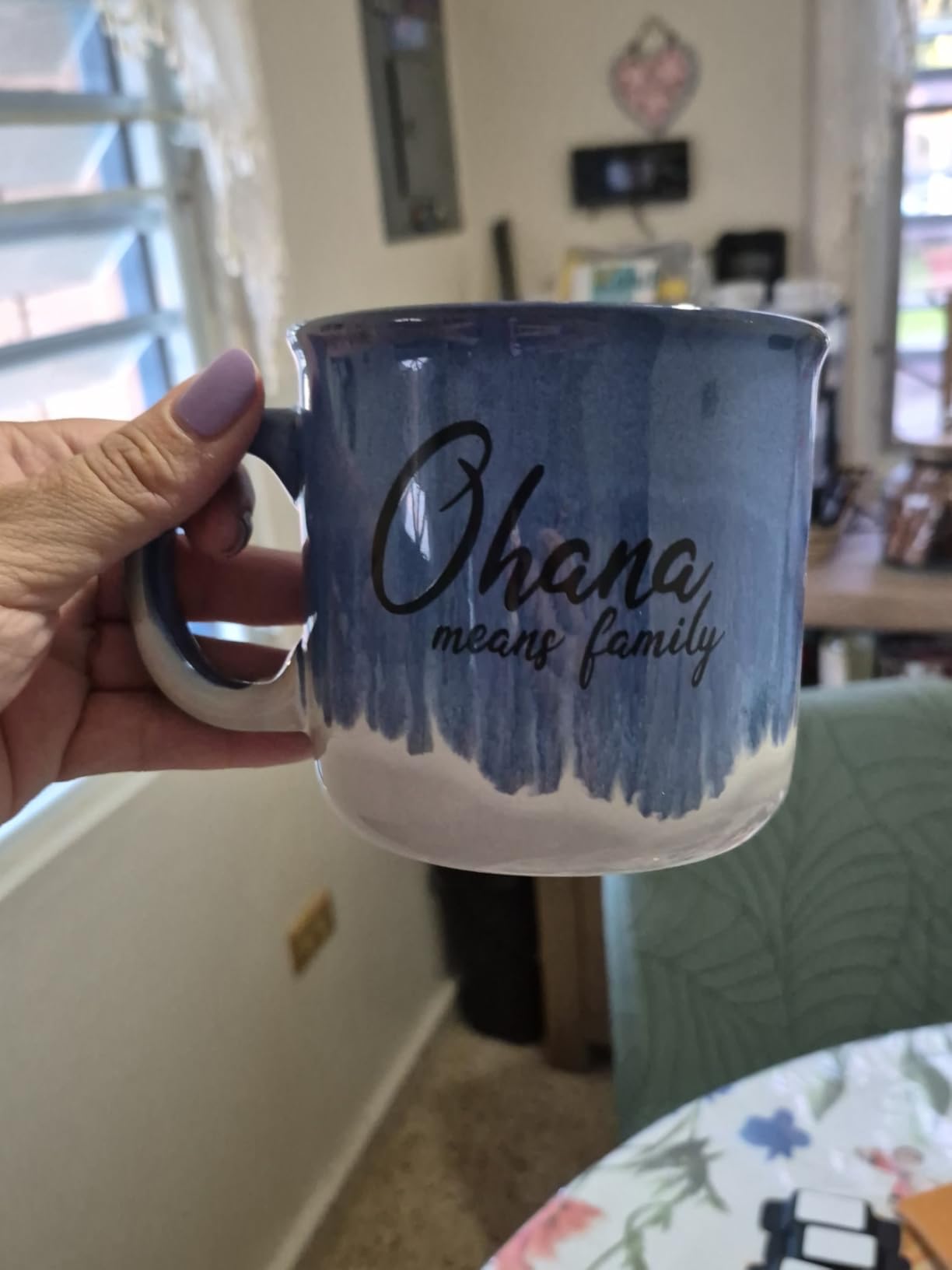 Silver Buffalo Disney Alice in Wonderland Ombre, Ceramic Camper Mug, 20oz | Cheshire Cat, White Rabbit, Mad Hatter customer photo 1