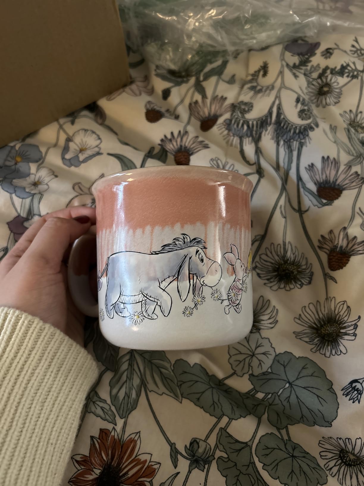 Silver Buffalo Disney Alice in Wonderland Ombre, Ceramic Camper Mug, 20oz | Cheshire Cat, White Rabbit, Mad Hatter customer photo 2