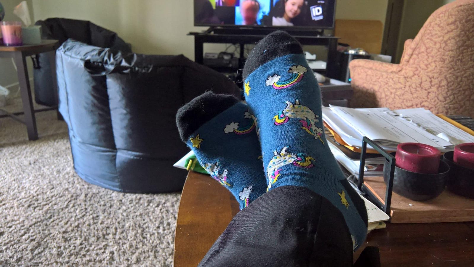 Good Luck Sock Men's Animal & Wildlife Socks, Adult customer photo 1