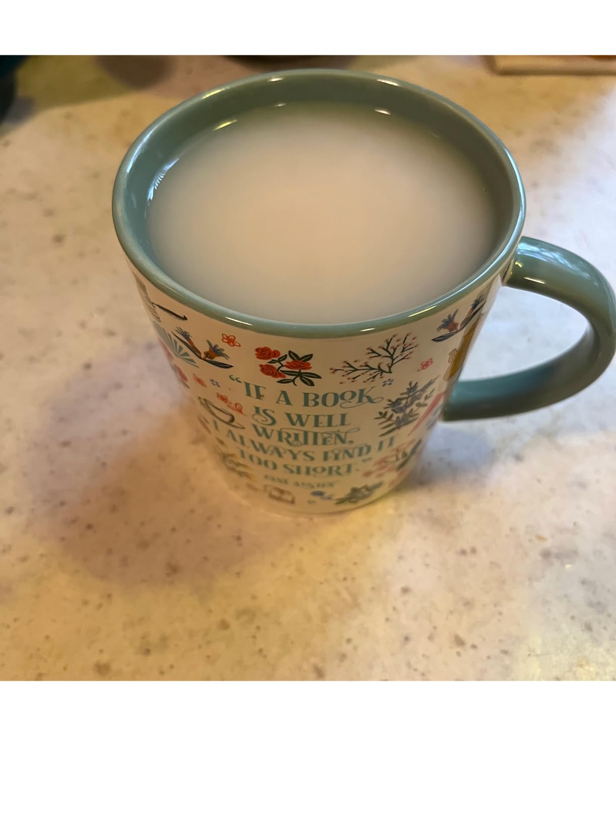 Steel Mill & Co. 14 oz Ceramic Classic Book Mug, The Raven (Purple) | Book Lovers Mug, Gothic Coffee & Tea Ceramic Mug with Handle for Book Club, Novel Themed Coffee Cup with Quote customer photo 2