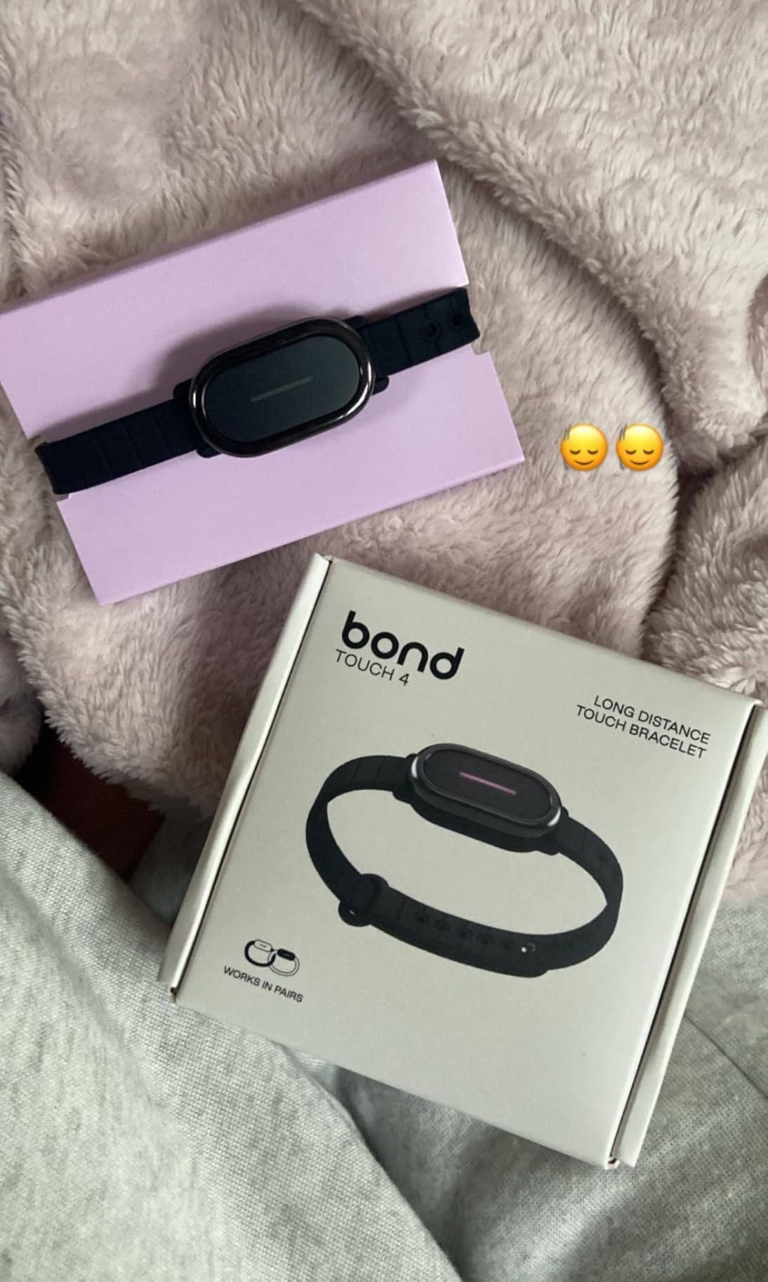BOND TOUCH 4 - Long Distance Relationship Bracelets for Couples (Set of 2) - Feel Each Other's Touch Across Any Distance | Long Distance Relationship Gift for Couples | Matching Couple Bracelets customer photo 2