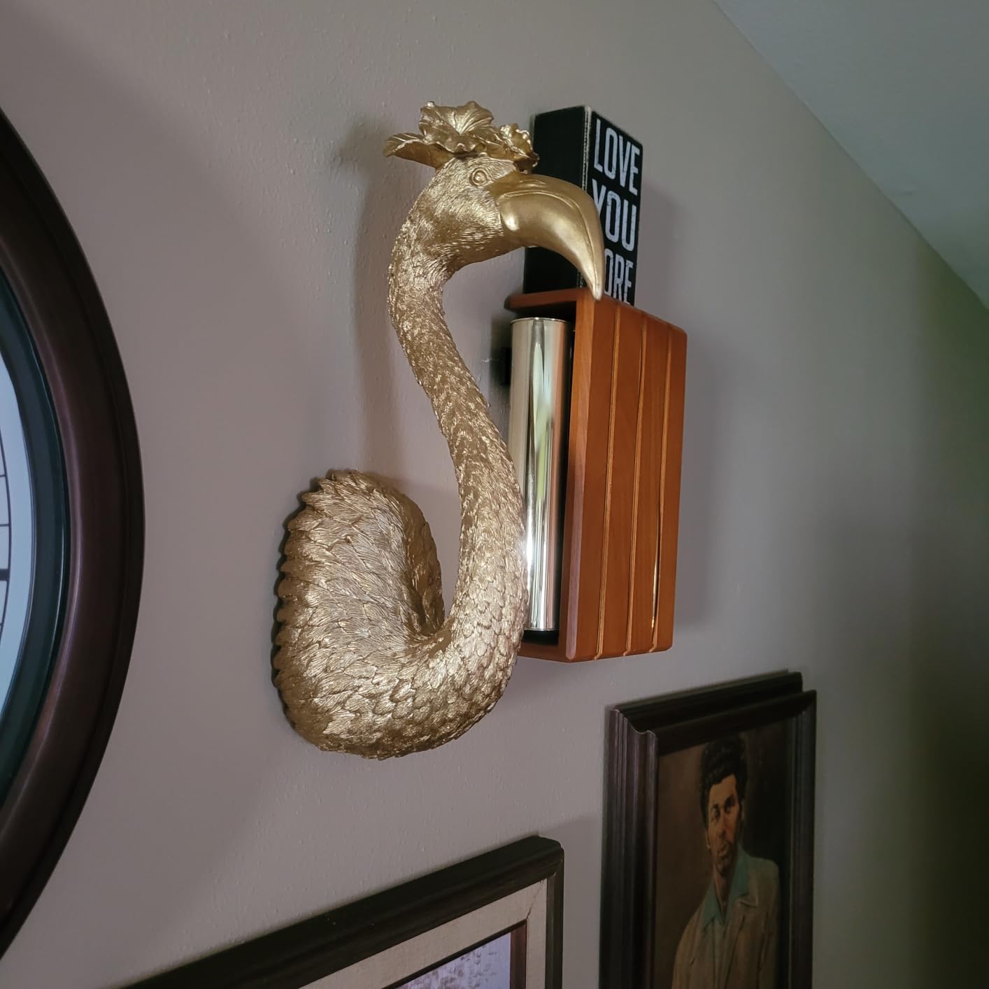 GUSFREUD Vintage Animal Head Wall Decor - 13