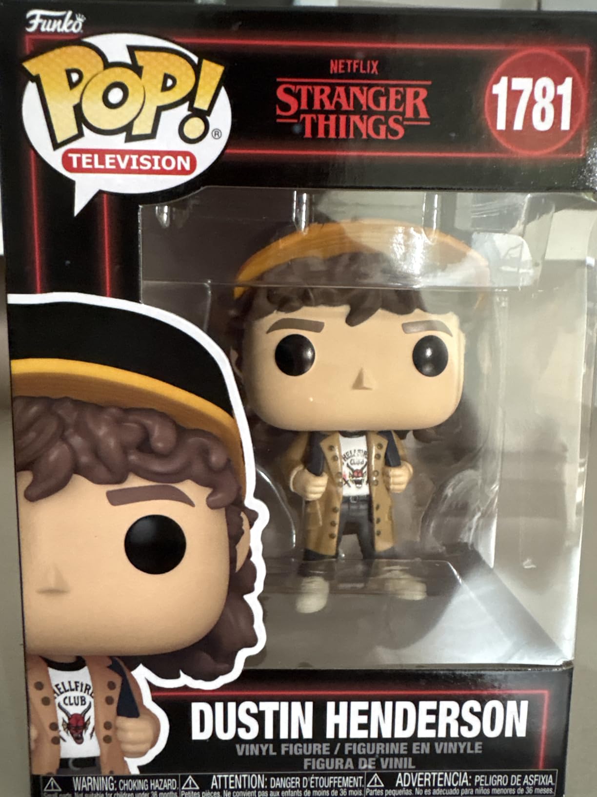 Funko Pop! TV: Stranger Things - Dustin Henderson - Collectable Vinyl Figure - Gift Idea - Official Merchandise customer photo 1