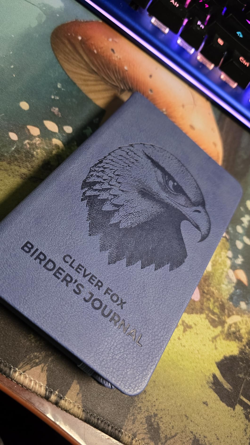Clever Fox Birding Journal, Bird Watching Notebook for Adults, Forest Green | Pocket format, hardcover 4 x 5.5 in log, birders kit supplies, field notebook, bird sighting diary, gift for nature lovers customer photo 2