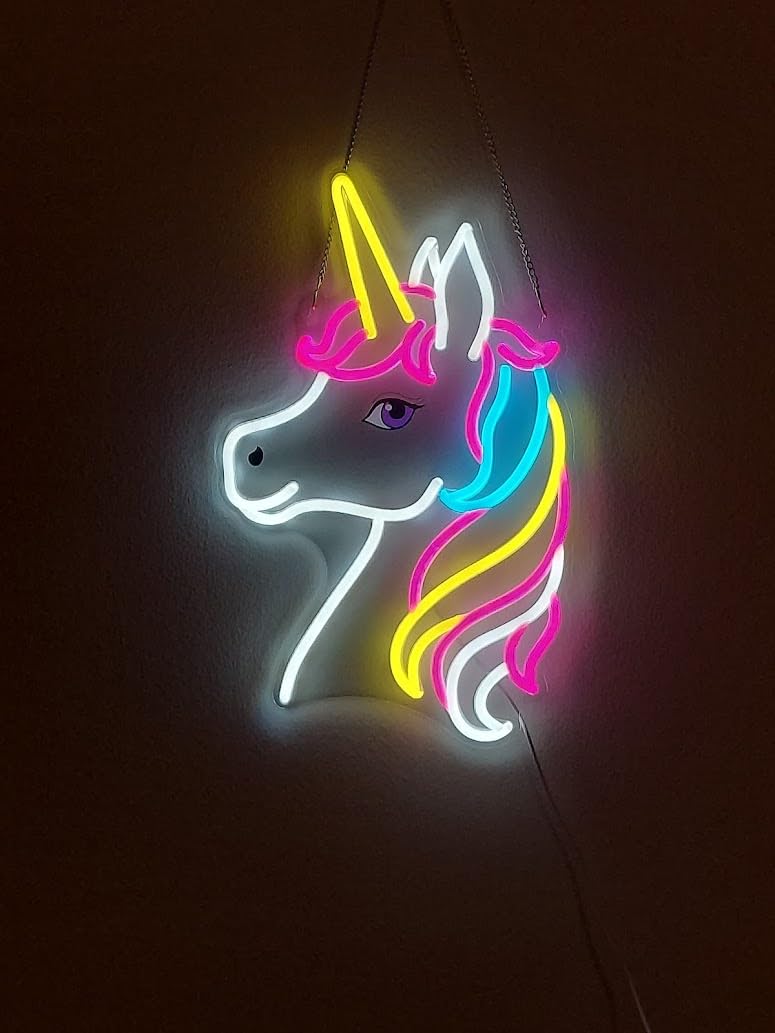 CoolGift Mart Dolphin Neon Sign, Dolphin Lamp Wall Decor, Dimmable Birthday Party Decorations for Home, Patio, Garden, Bars, Restaurants, Hotels, Stores, Clubs, Gift for Friends Family and Kids customer photo 2