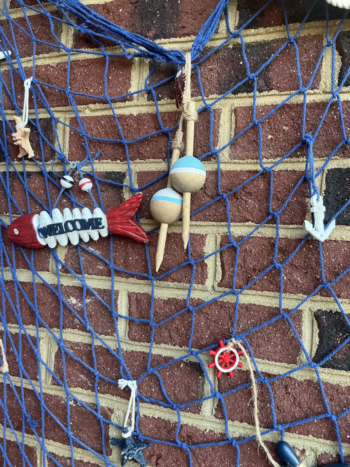 The Bridge Collection Set of 2 Hanging Fishing Bobber Lakehouse Decorations | Hand Painted Rustic Coastal & Beach Ornaments- 4 Pieces customer photo 1