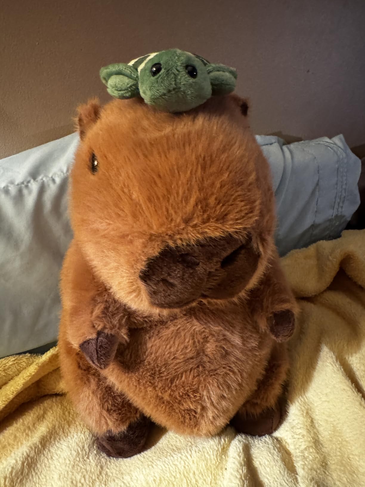 5 in 1 Kangaroo Stuffed Animal with Baby, 16'' Mommy Stuffed Kangaroo Plush Toy with 4 Baby Joey in Zipper Pouch customer photo 2
