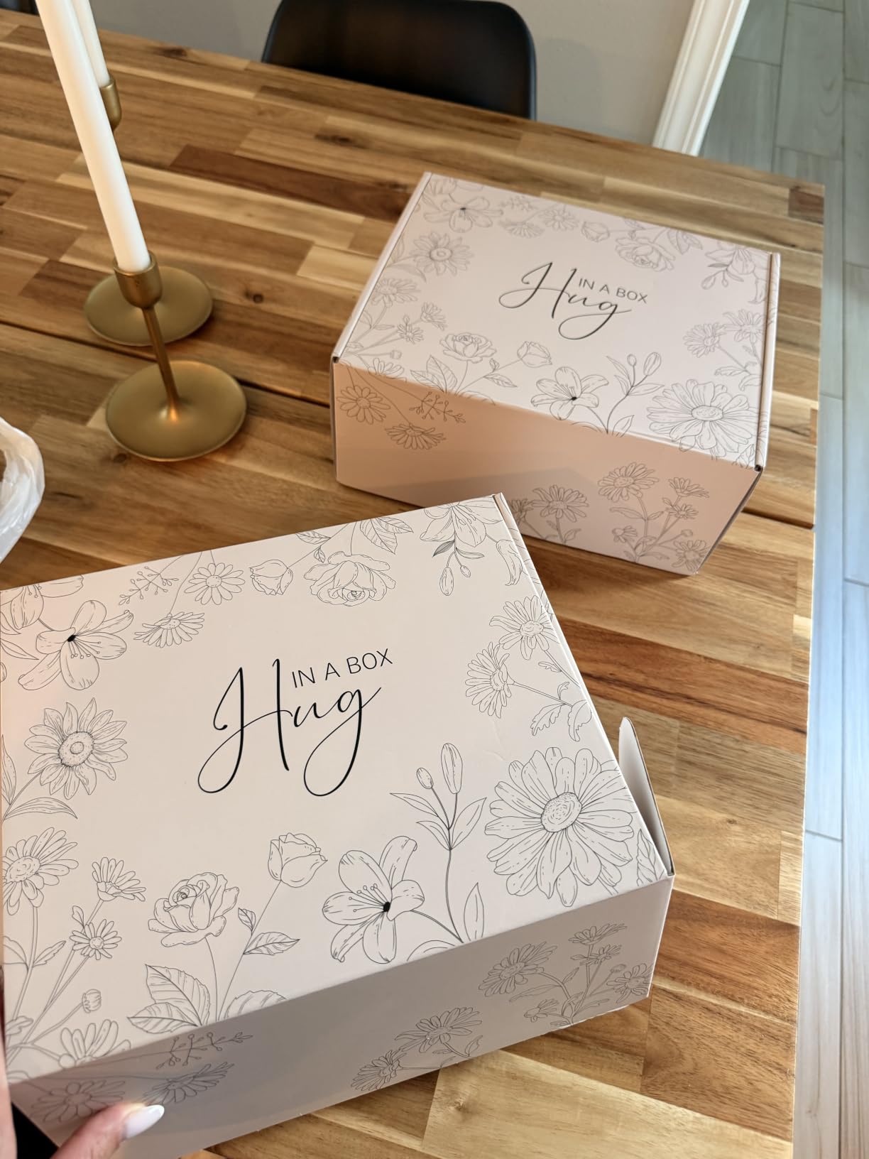 Get Well Soon Gifts Baskets for Women Self Care Gifts, Spa Care Package After Surgery Inspirational Thinking of You Sympathy Gift, Feel Better Encouragement Gift for Women Sick Friends Mom w/ Blanket customer photo 2