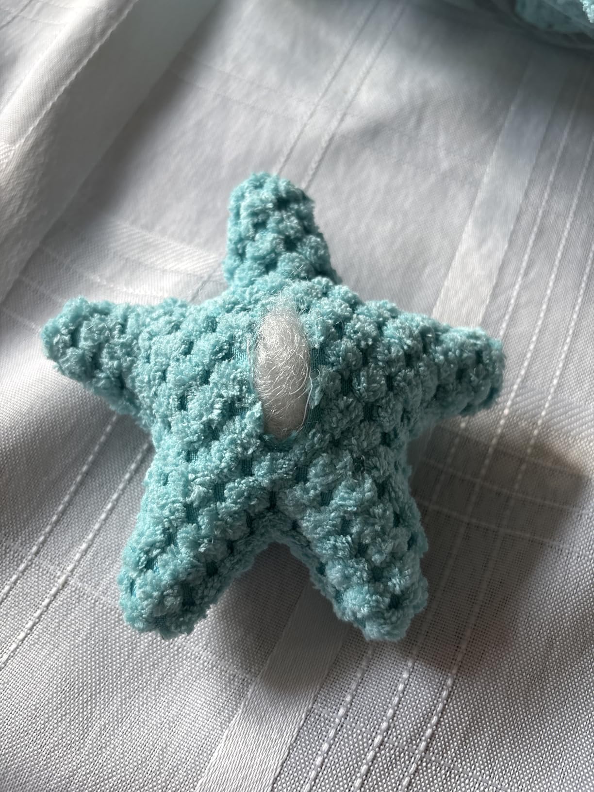 20 Sets Positive Crochet Animals Gifts Positive Handmade Starfish Gifts | Funny Crochet Gifts Coworker Thank You Gifts Appreciation Gifts for Teacher Coworker Staff Office Home Party Present Giving customer photo 1