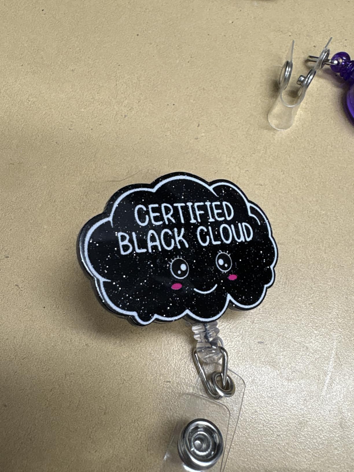 Cute Social Worker Badge Reel Retractable customer photo 2