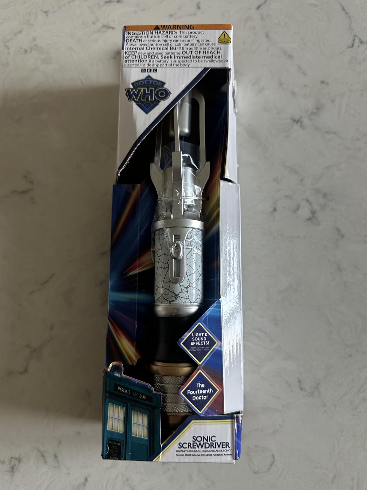 Toynk Doctor Who 14th Doctor Electronic Sonic Screwdriver Prop | Features Light and Sound Effects | Officially Licensed Collectible customer photo 2