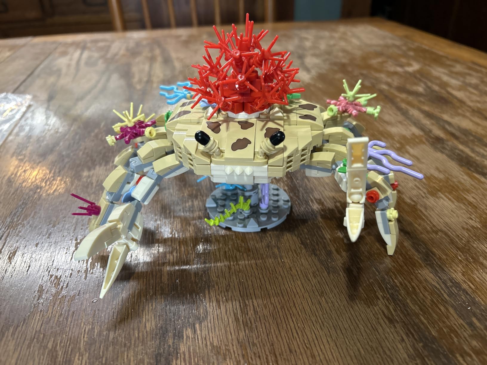 370 PCS Micro Brick Leopard Gecko Building Sets, Reptile Lizard Building Kit, Animals Botanical Collection Model for Adult Toys, Home Decor and Office Art Creative Gift, for Teens Ages 6+ Kids customer photo 2
