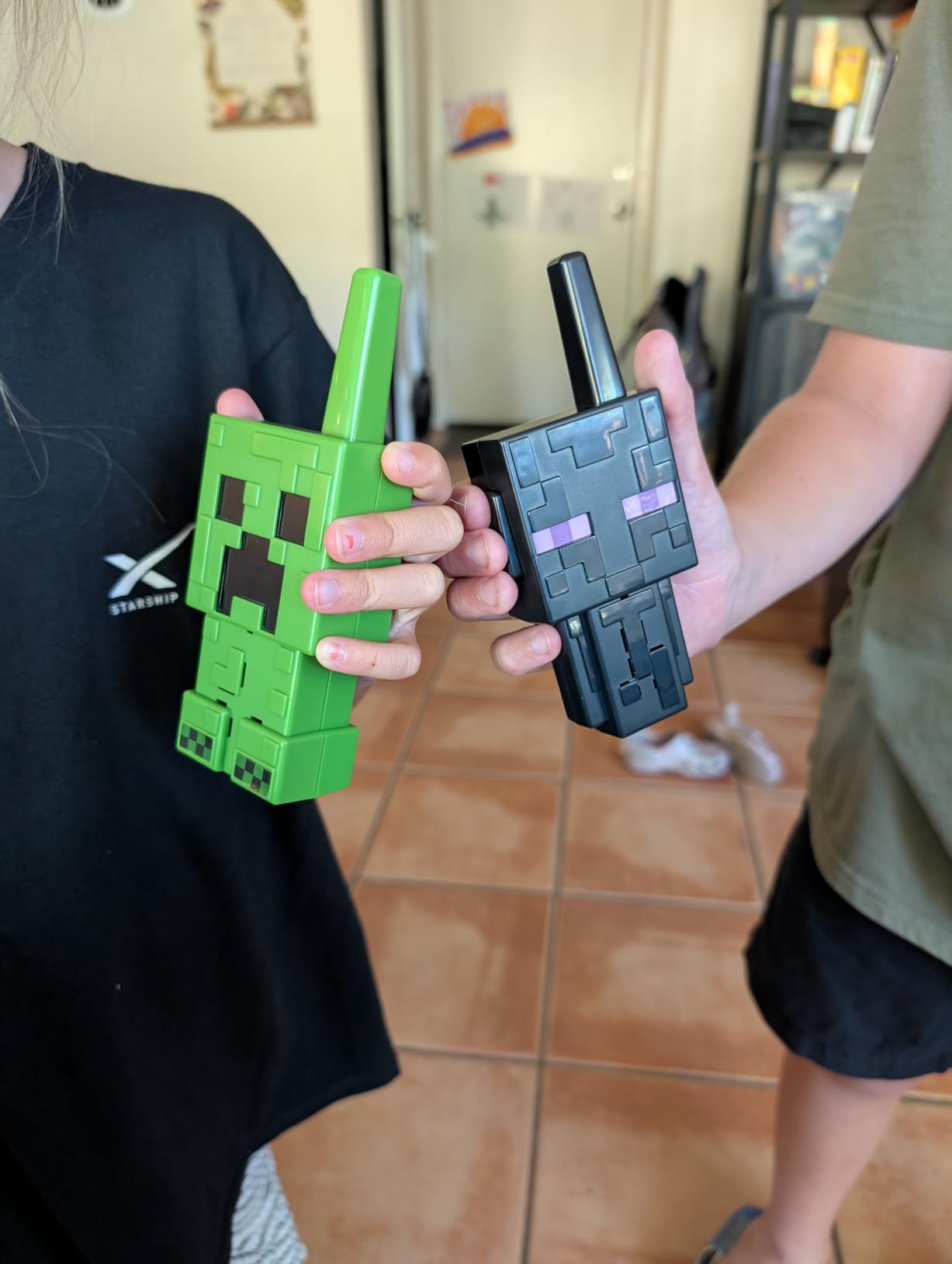 Minecraft Walkie Talkies for Kids, Indoor and Outdoor Toys | Static Free and Extended Range customer photo 2