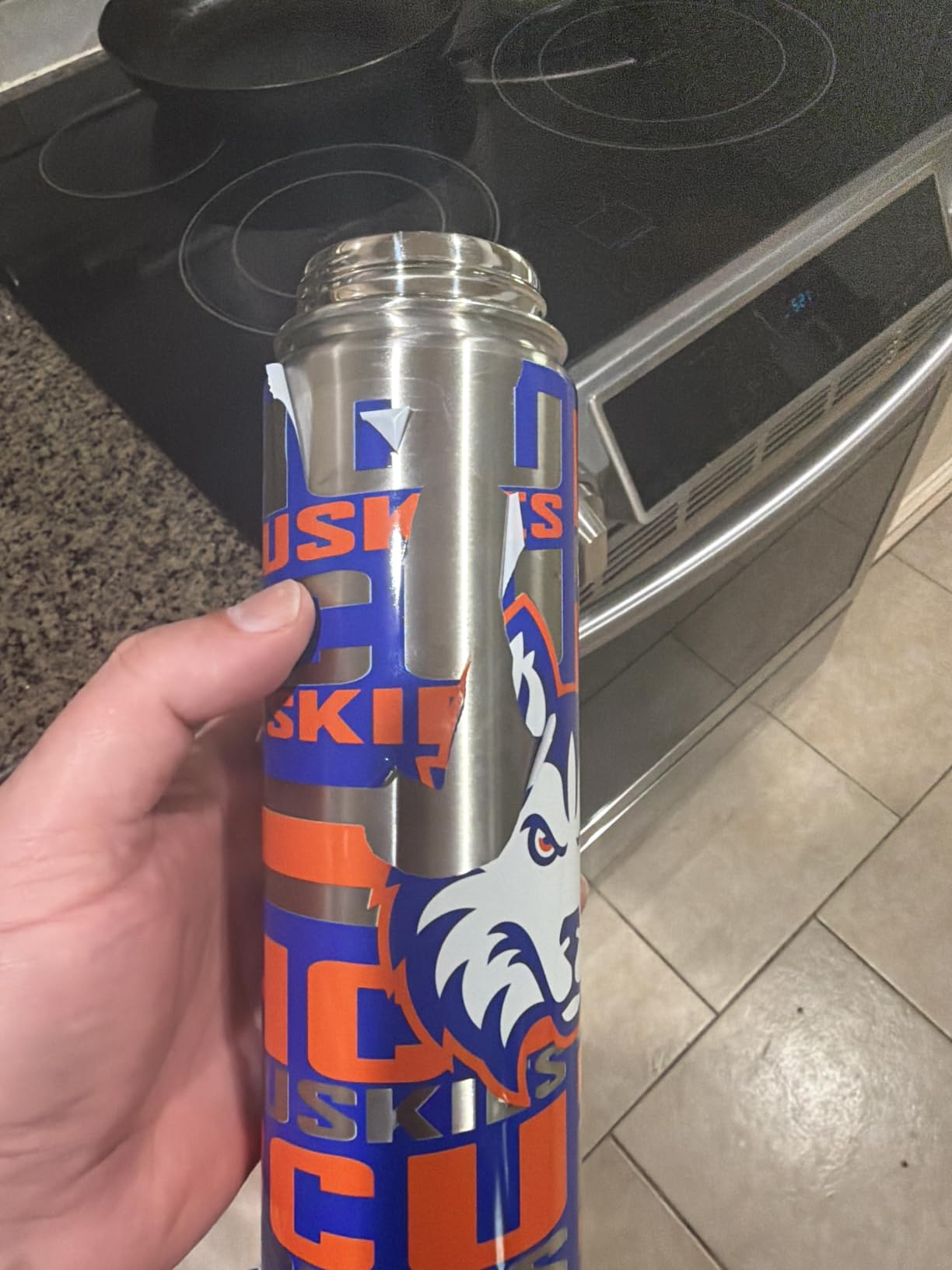 Rico Industries NCAA Oregon State Beavers 22oz Stainless Steel Tumbler with Lid customer photo 2