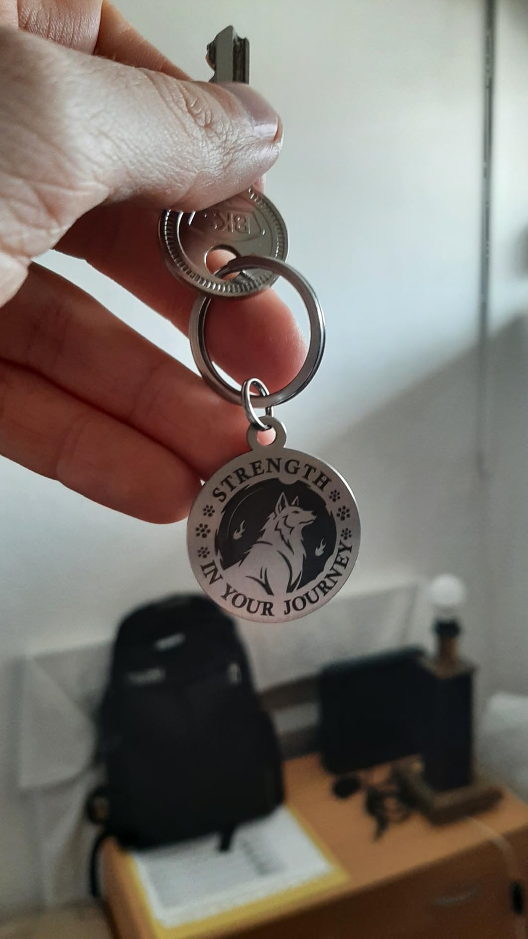 Alotozo Animal Lovers Gifts for Women Men, Birthday Christmas Graduation Gift Keychain for Son Daughter Best Friend customer photo 2