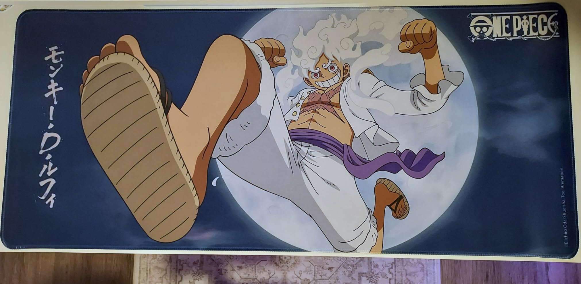 One Piece Gaming Desk Mat for Teens, Adults, 31.5 x 13.8