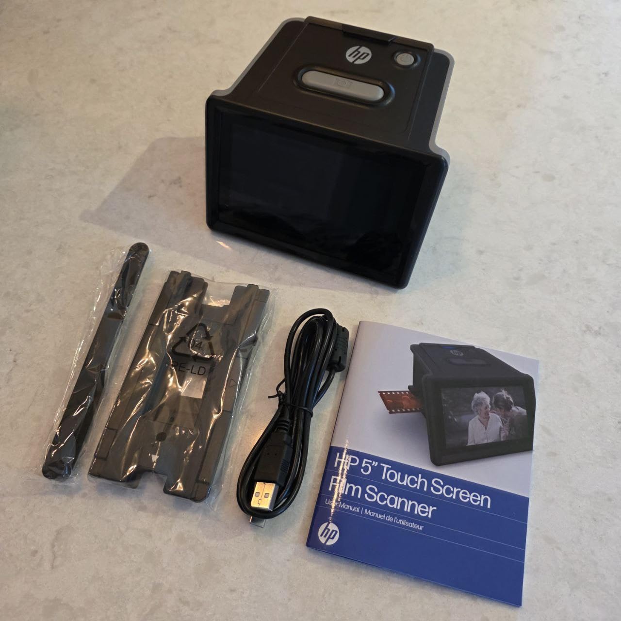HP Touch Screen Film & Slide Scanner Digitizer - 5