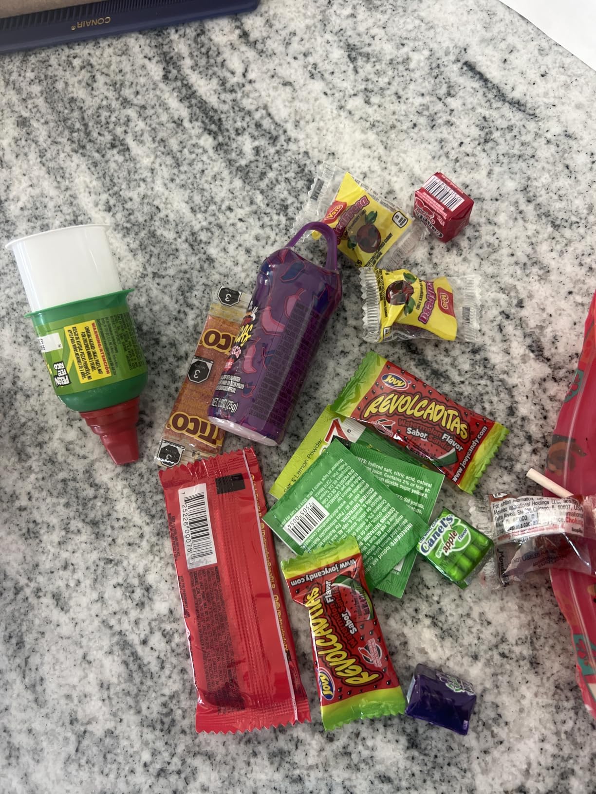 Mexican Candy Variety Pack (50 Count) Dulces Mexicanos, Mexican Snacks, with Vero Lollipops, Lucas Candy, Pulparindo Tamarindo, Mazapan, Spicy Dulce Mexico Assorted Mix customer photo 1