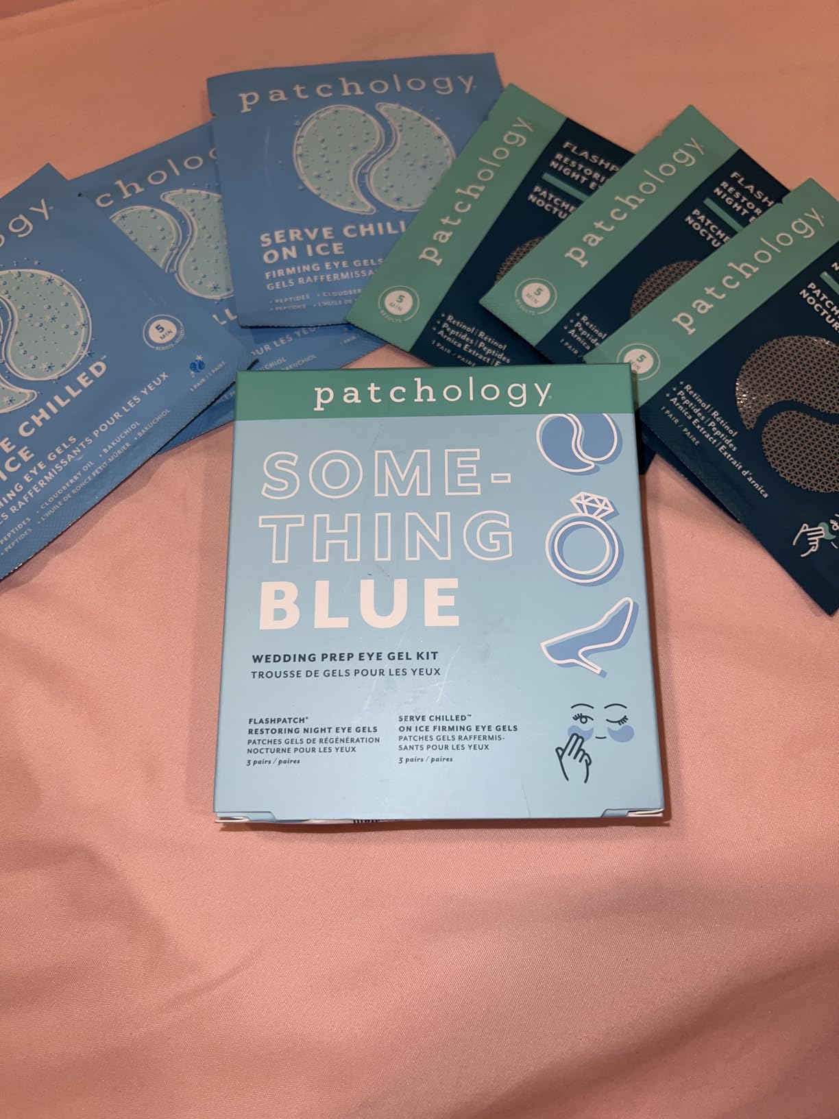 Patchology I Do Crew Under Eye Patches | Bridesmaid Proposal Gift Set | 6ct | Bachelorette Party Favors, Bridal Shower & Maid of Honor Gifts | Cooling Depuffing Rosé & Bubbly Eye Masks for Wedding Day customer photo 1