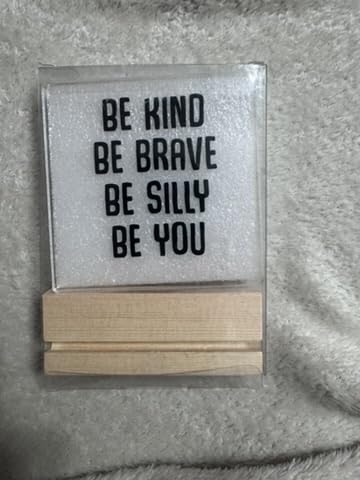 Mental Health Desk Decor Things I Can Control Acrylic Sign | Inspirational Gifts for Women Men Coworkers, Therapist Office Art Decor for Desk Gadgets Table Cubicle Living Room Bedroom customer photo 2