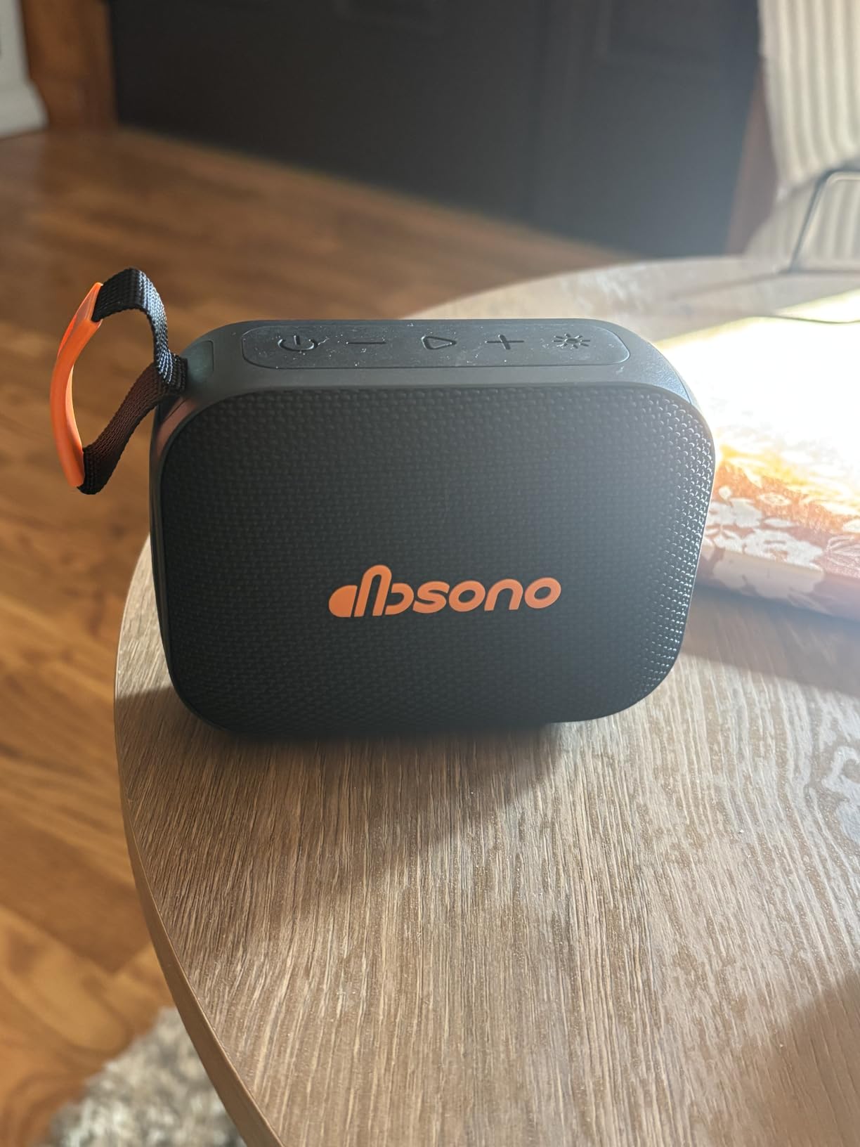 Portable Bluetooth Speaker Line-in Support: IPX5 Waterproof, Black | Up to 24H Playtime, HD Sound, TWS Pairing, LED Light, Outdoor Speaker for Beach, Pool, Travel, School Supplies for Adult Teen customer photo 1