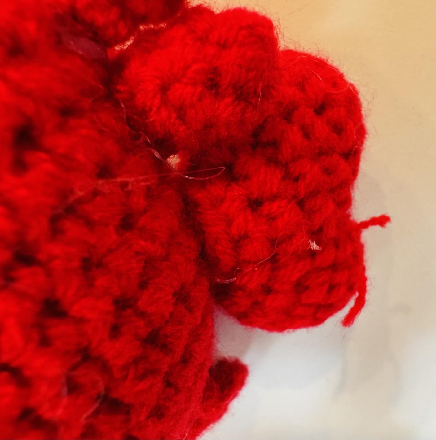 Positive Crochet Crab, Birthday Gifts for Women Men, Mothers Fathers Day Graduation Gift for Him Her Mom Dad, Inspirational Support Don't Be Crabby Be Happy Desk Decor for Son Daughter Friend Coworker customer photo 2