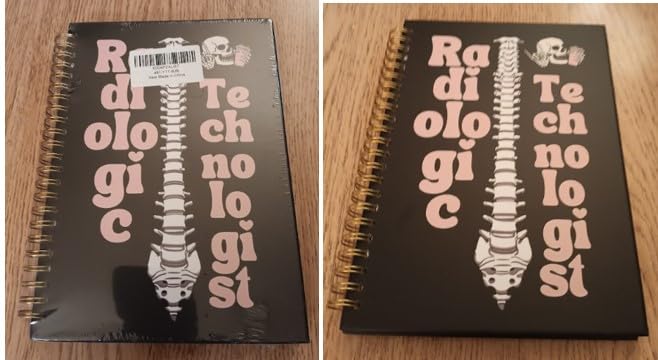 Sonographer Gifts Spiral Notebook 5.5x8.3, Ultrasound Tech Gifts Journal for Writing, Sonography Nursing Notebook Journal for Note Taking, Medical Office School Supplies customer photo 1