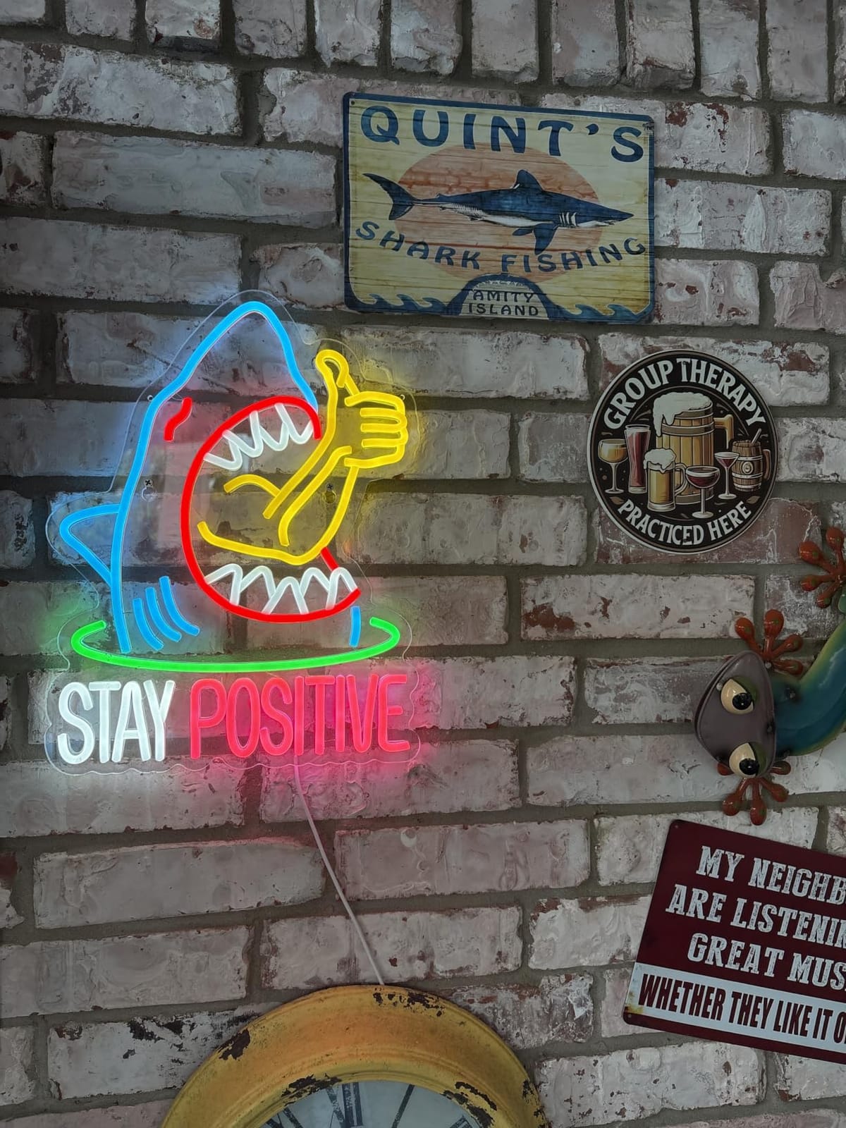 Capybara Don't Worry Be Capy Neon Sign Funny Cartoon LED Signs for Wall Decor Bar Man Cave Party Coffee Home Bedroom Birthday Gifts customer photo 1