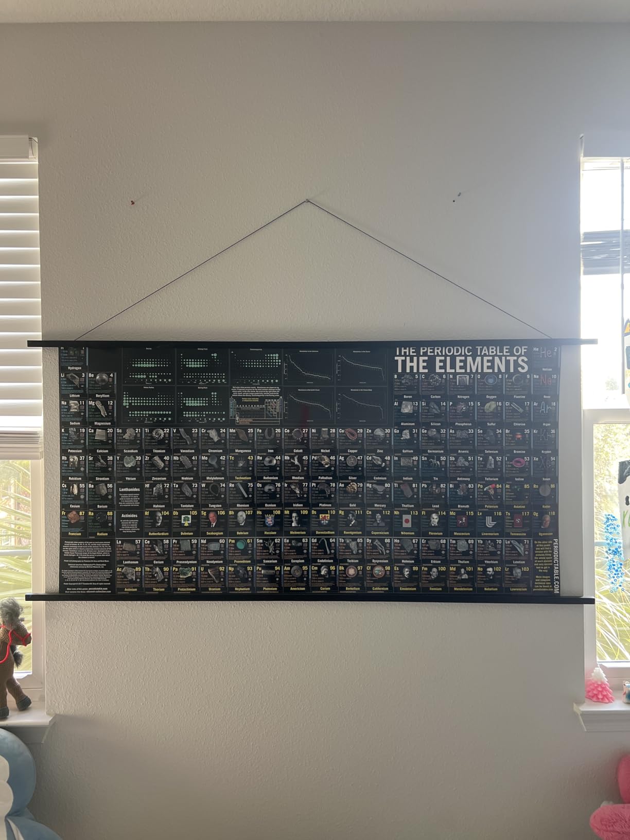 Large Periodic Table of the Elements Poster - Theodore Gray, 53x27 in. 1-Pk customer photo 1