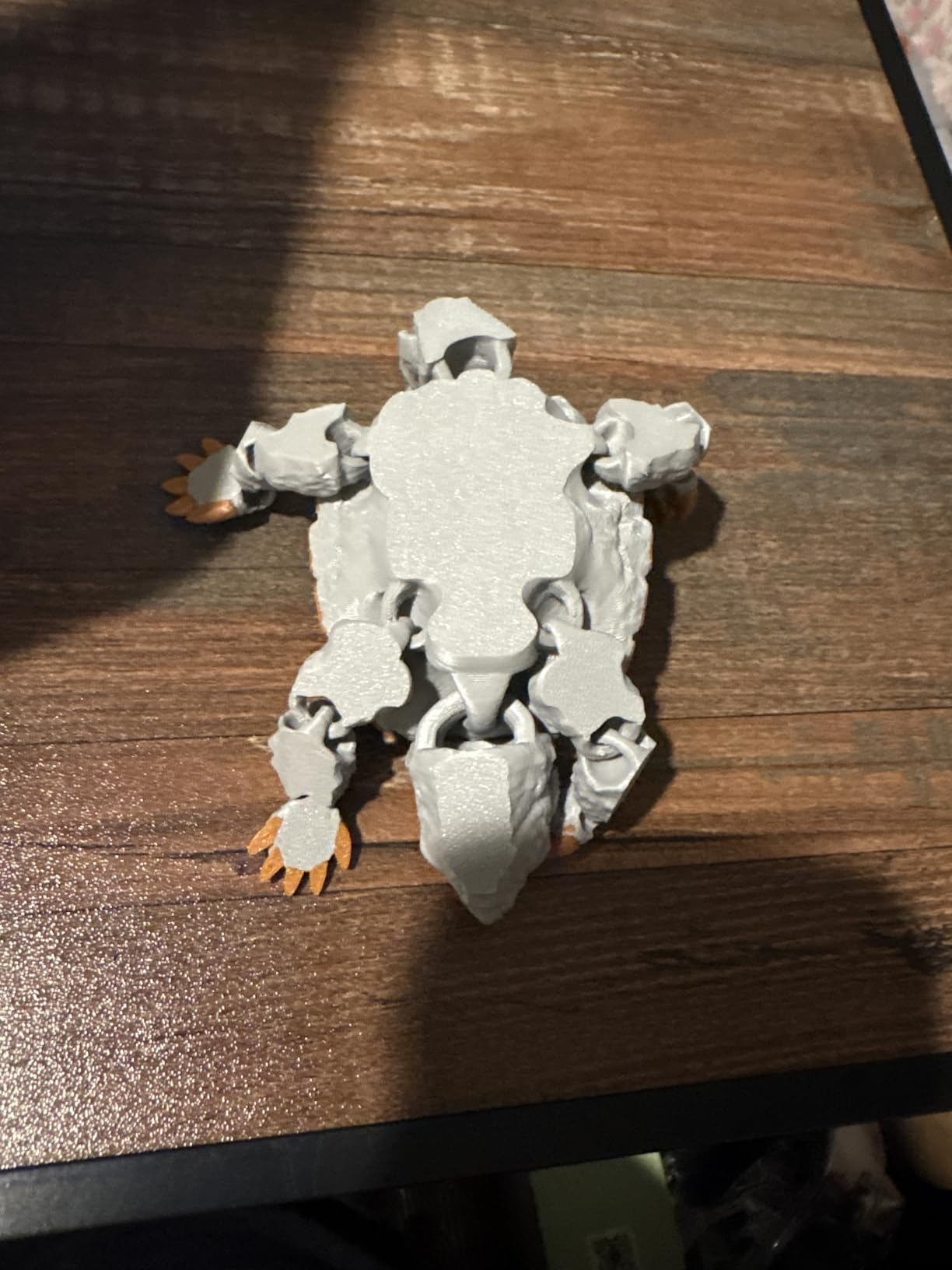 Yipintang 3D Printed Creature Flexible Animals - 5.91 Inches Fidget Animal Toy for Kids, Desk Decor (Pangolin) customer photo 2