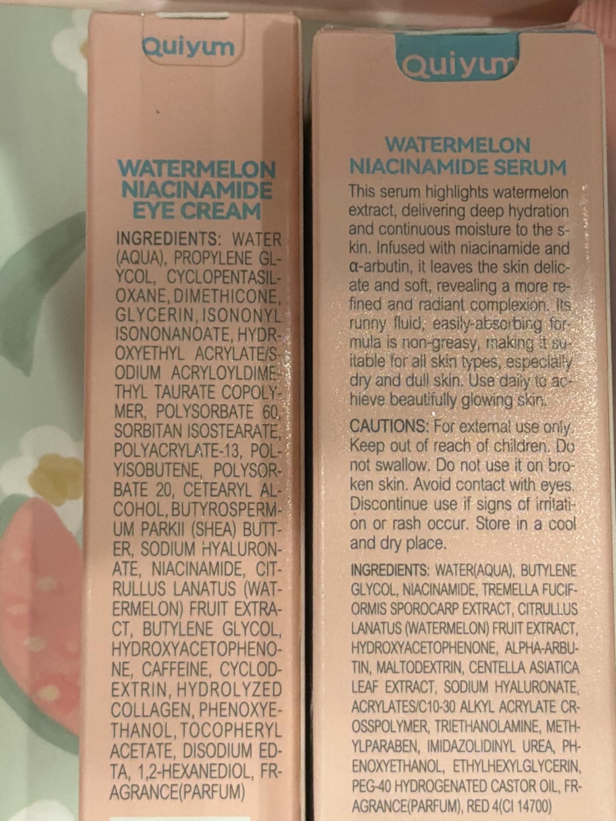 Watermelon & Niacinamide Skincare Set for Women Teens Girls, 5PCS customer photo 1