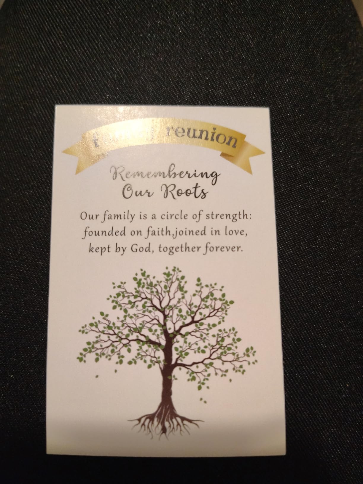 120 Pcs Family Reunion Party Favors Family Tree Keychains Bamboo Ballpoint Pen Remembering Our Roots Cards with Organza Bags Gifts for Home Reunion Love Party Gathering Souvenirs customer photo 1