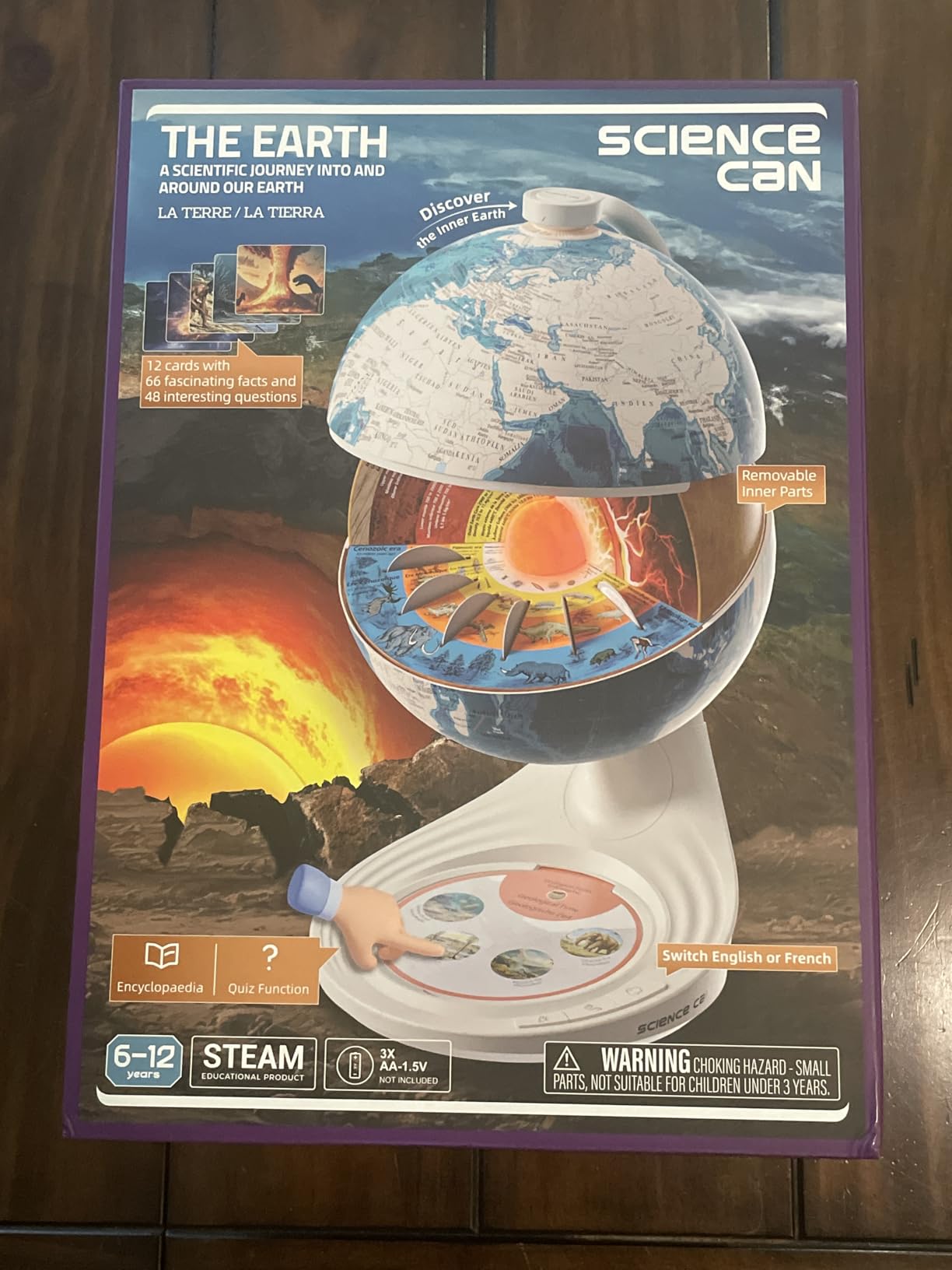 Science Can Globe for Kids, 8