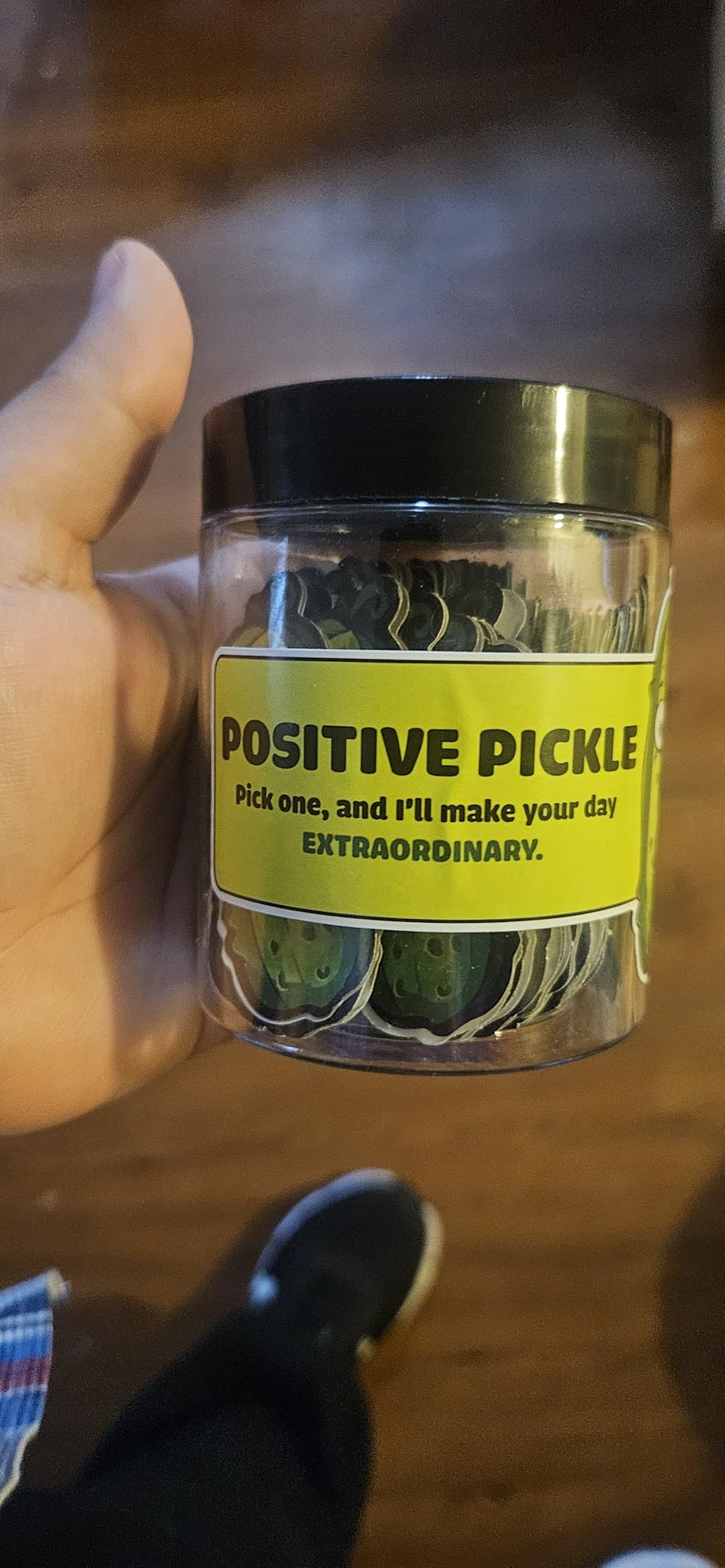 Positive Penguin Purple Jar with 60 Affirmation Cards, Emotional Support Penguin Gift, Penguin Gifts for Women customer photo 2