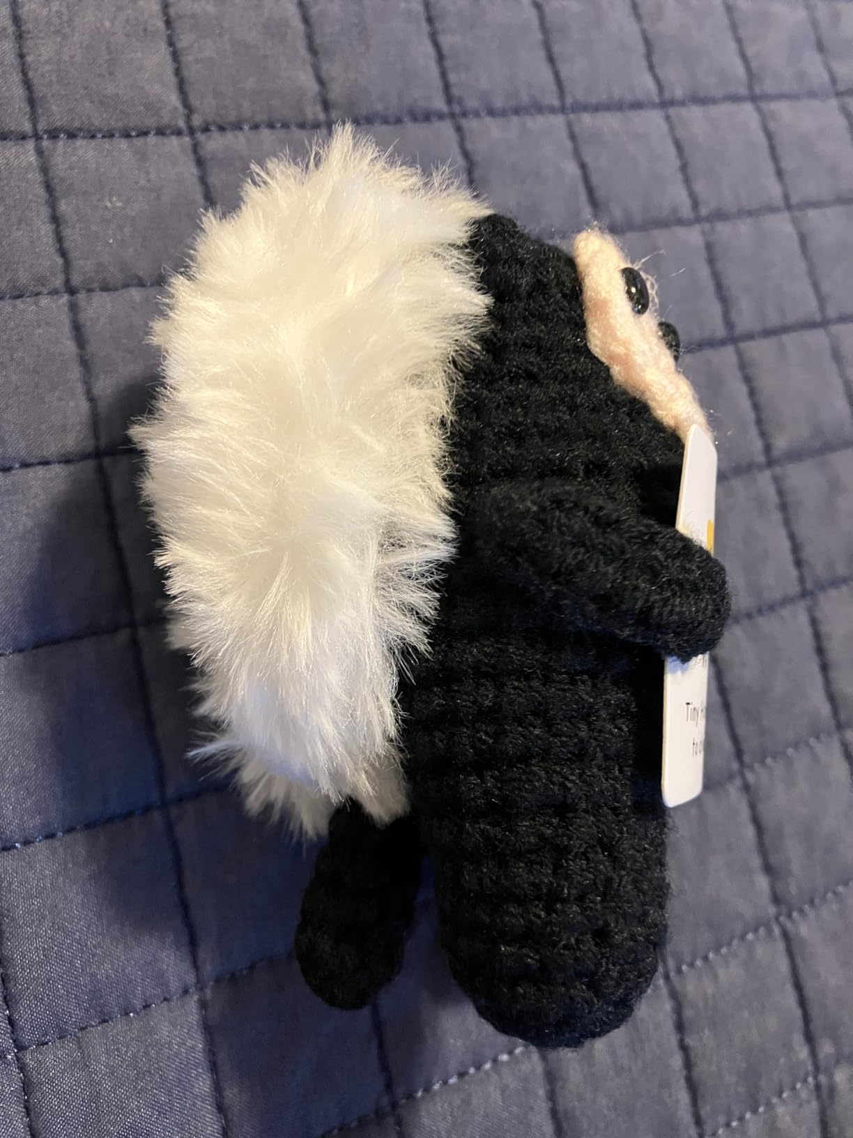 Crochet Honey Badger Plush Toy, I Will Badger You with Love Gift | Handmade Stuffed Animal, Valentine's Birthday Family Lovers Gift customer photo 2