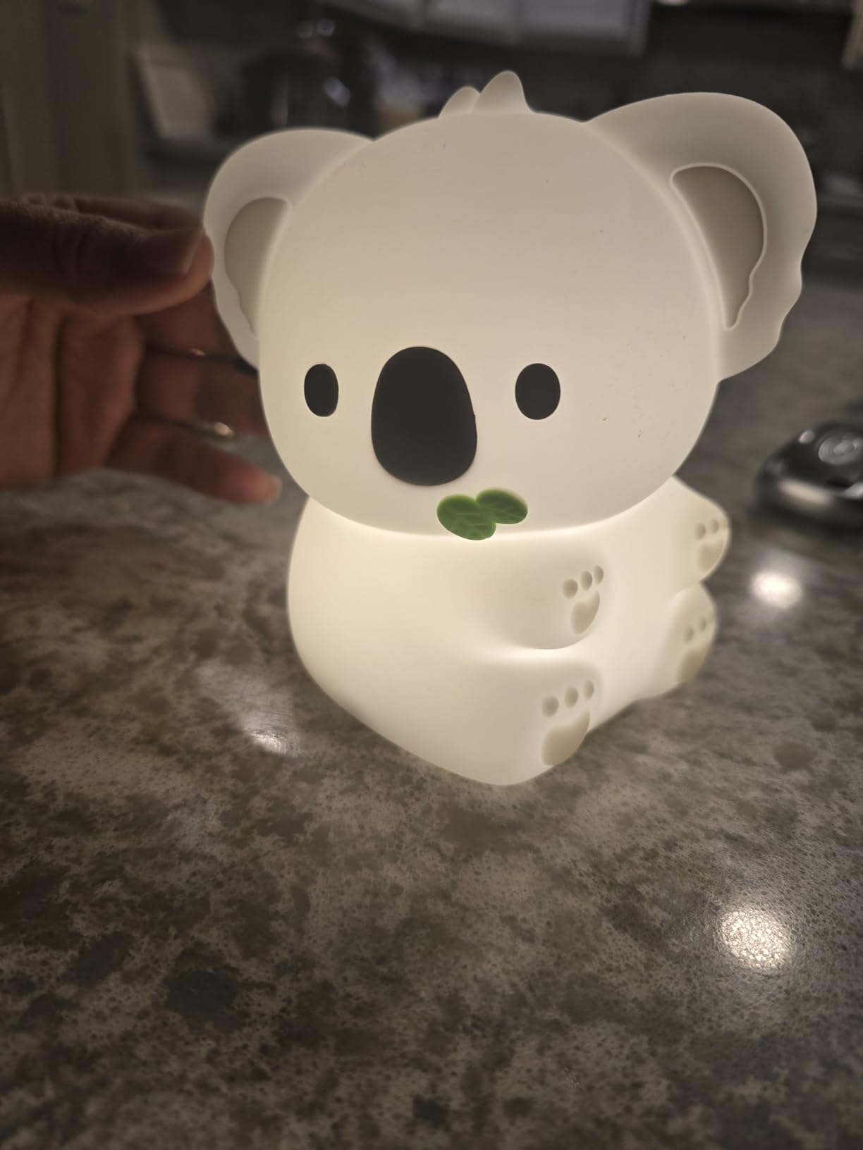 CoolGift Mart Koala Gifts, Cute Koala Silicone Night Light, Touch Control & Timer, USB Rechargeable, Suitable for Breastfeeding Reading Working Sleep for Baby Kids Teens Adults customer photo 2