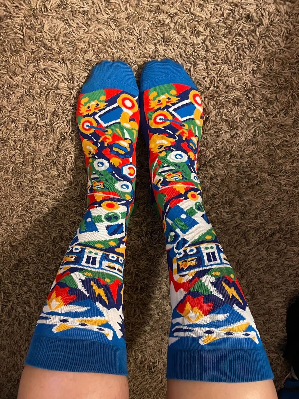 Fishing & Hunting Socks Funny Gift for Outdoor Hunters & Fishermen customer photo 2