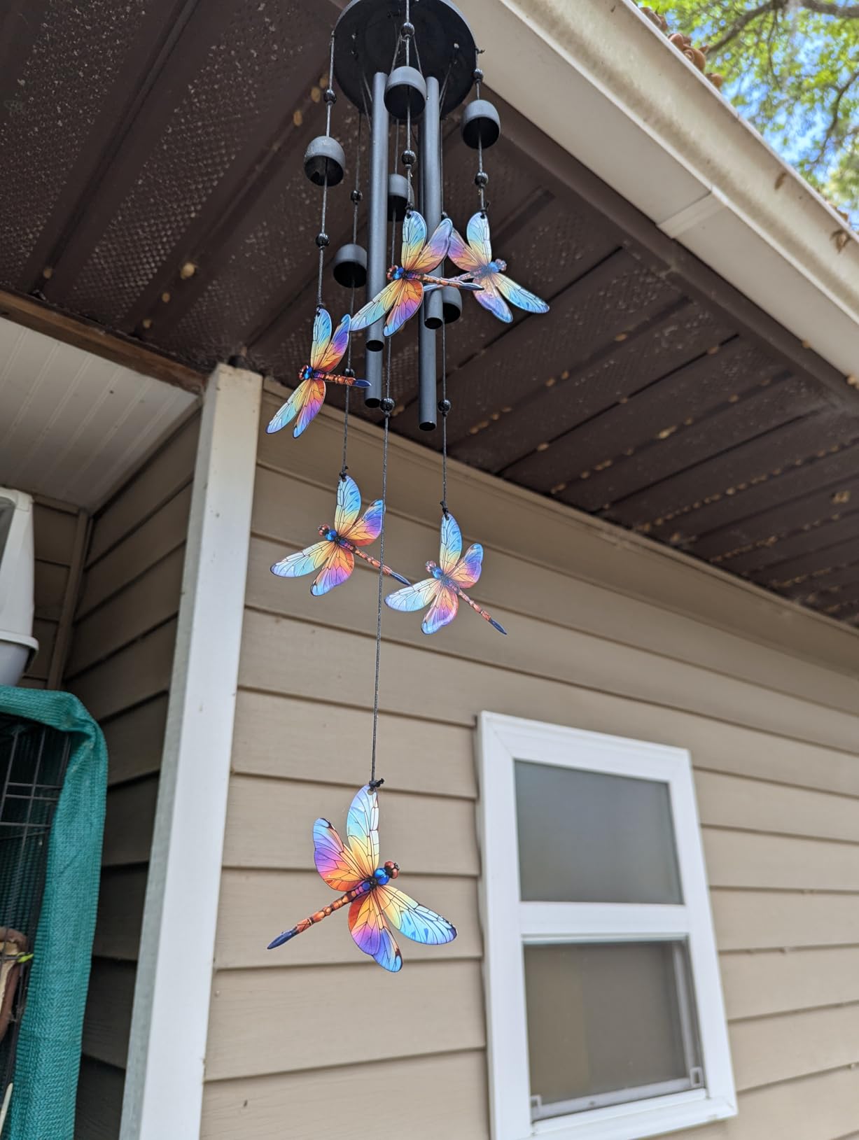 Cardinal Wind Chimes for Outside, Metal Chimes, Cardinal Gifts for Women | 2D, Aluminum Tube, Garden Balcony Yard Porch Home Outdoor Decor, Memorial Birthday Gifts for Mom Wife Grandma Sister Men customer photo 1