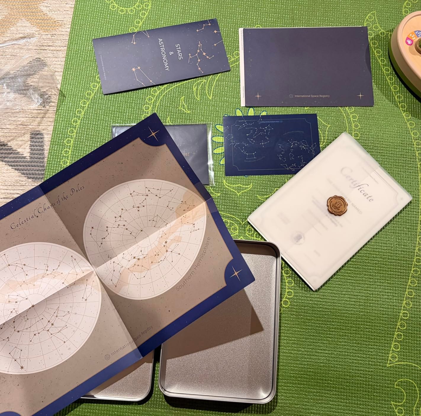 Name a Star Gift Box - Personalized Star Kit with Certificate, Galaxy Pass, Greeting Card and Night Sky Poster customer photo 2