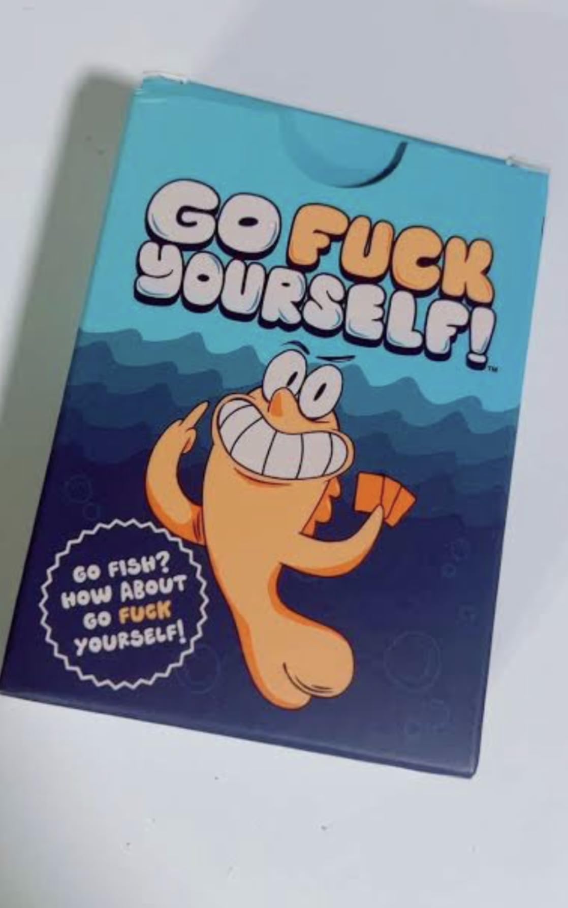 Go F Yourself! Grown Up Go Fish Card Game, Funny Gag Gift Card Deck | 52 Playing Card Deck of 13 Unique Pairs, 2+ Players, Funny Party Game for Game Night, Bachelorette Parties, Travel, Camping customer photo 1