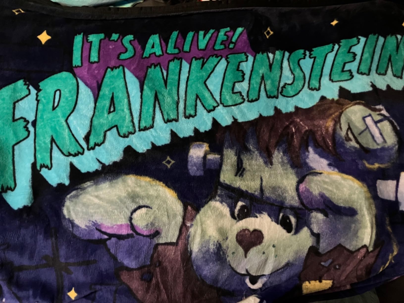 Universal Monsters Frankenstein Halloween Horror Throw Blanket, Super Soft Cozy Plush Bedding 50