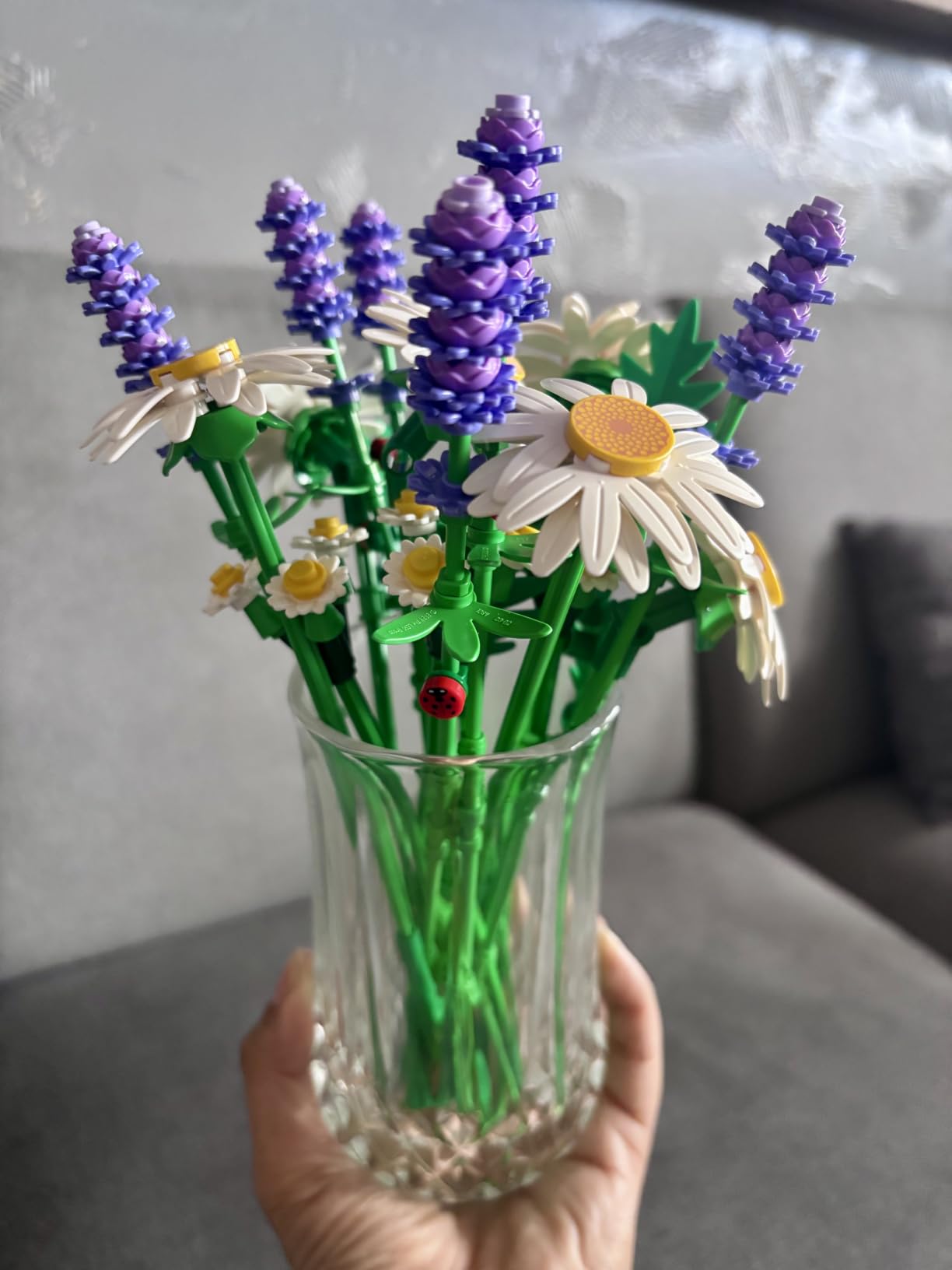 LEGO Botanicals Daisies Building Toy - Artificial Flowers Crafting Kit customer photo 1