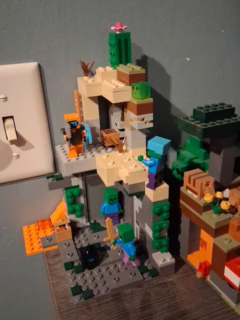 LEGO Minecraft Zombie Dungeon Building & Pretend Play Toy for Boys & Girls - Video Game Playset & Toy Figures for Kids, Ages 8+ - W/Wandering Wastelands Minifigure - Gift Idea for Birthdays - 21587 customer photo 2