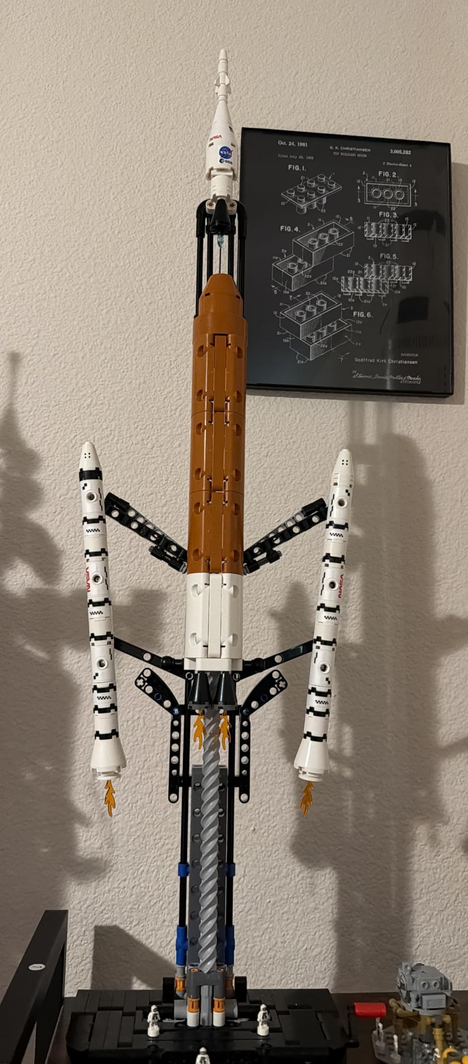 Technic NASA Artemis Space Launch System Rocket Building Toy for Boys & Girls - STEM Learning & Space Toy W/3-Stage Launch Function for Kids, Ages 9+ - Idea for Birthdays - 42221 customer photo 1