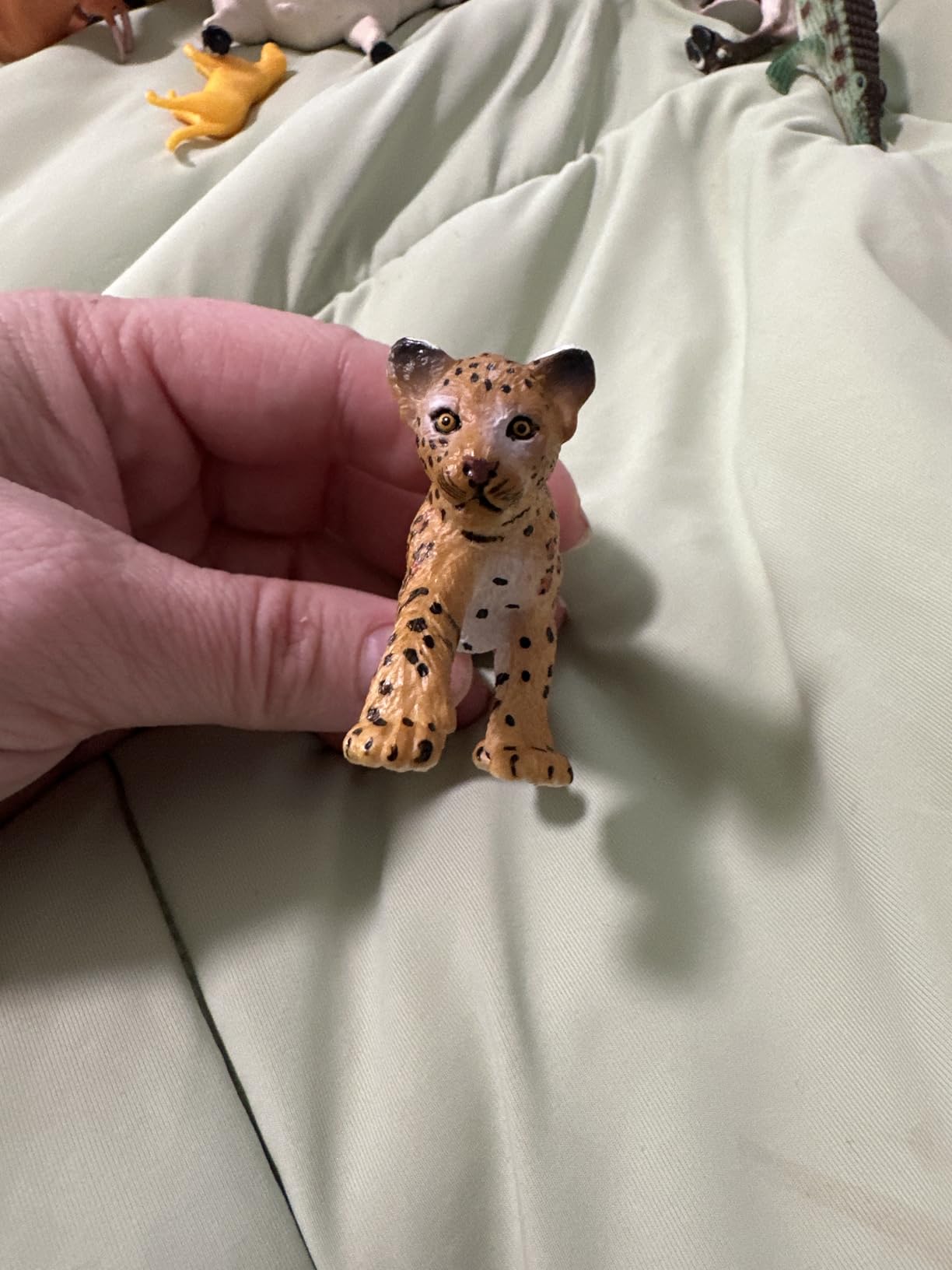 12PCS Realistic Rainforest Animal Figurines Toys | Diorama Supplies Party Favor, Jungle Animals Figures Toys Learning Toys for Toddlers Boys Girls customer photo 2
