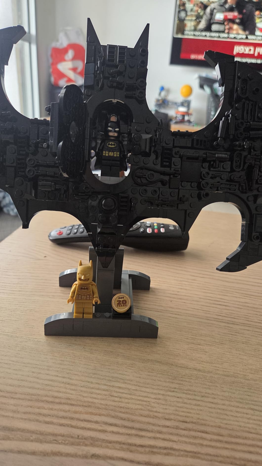LEGO DC Batman: Batman Logo Building Toy 76330 with Classic & Golden Batman Minifigures customer photo 1